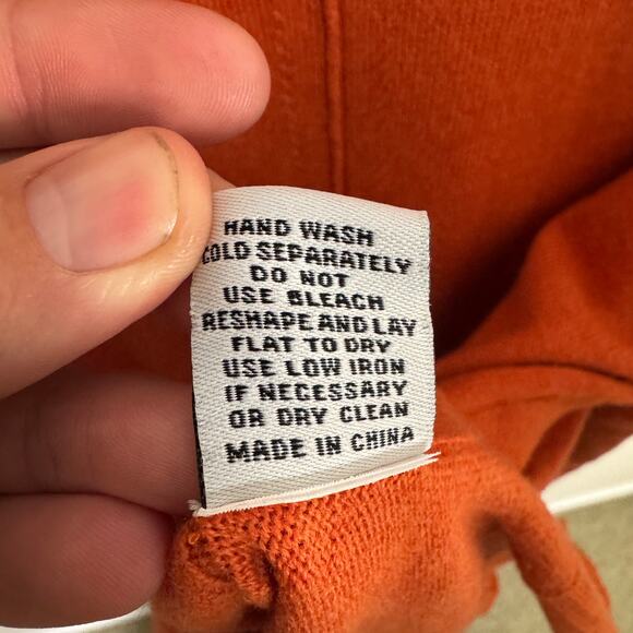 Elliott Lauren Crewneck Cotton Cashmere Long Sleeve Sweater US Womens XS - Picture 6 of 7